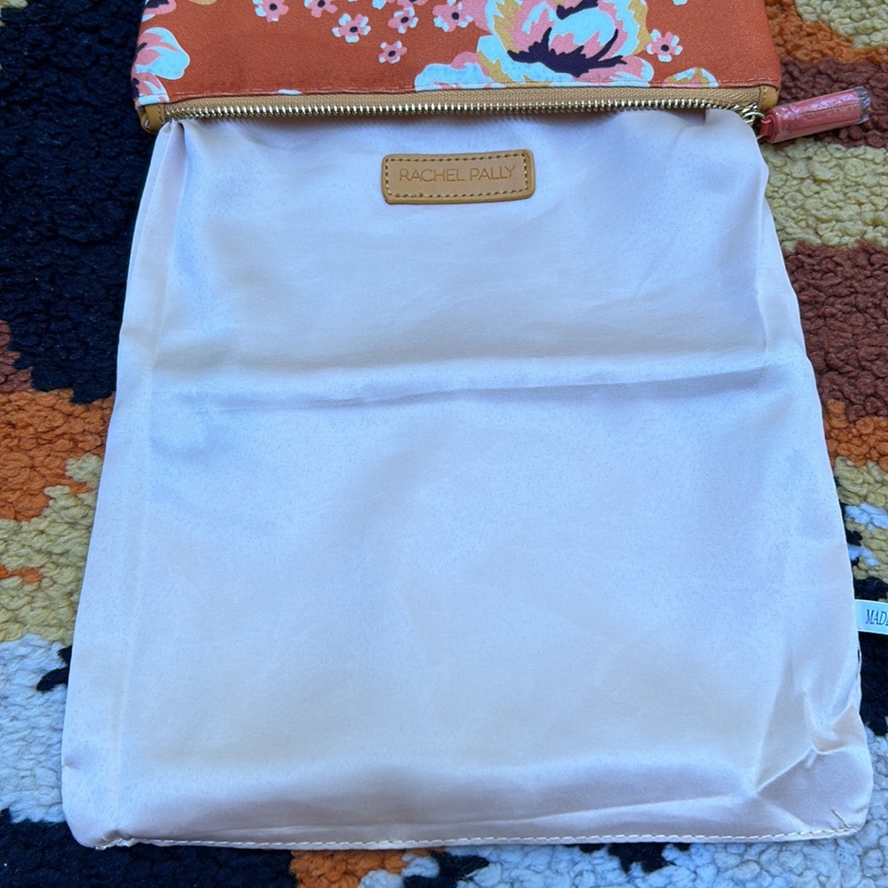 RACHEL PALLY, fold over, floral leather clutch!! - Picture 7 of 15